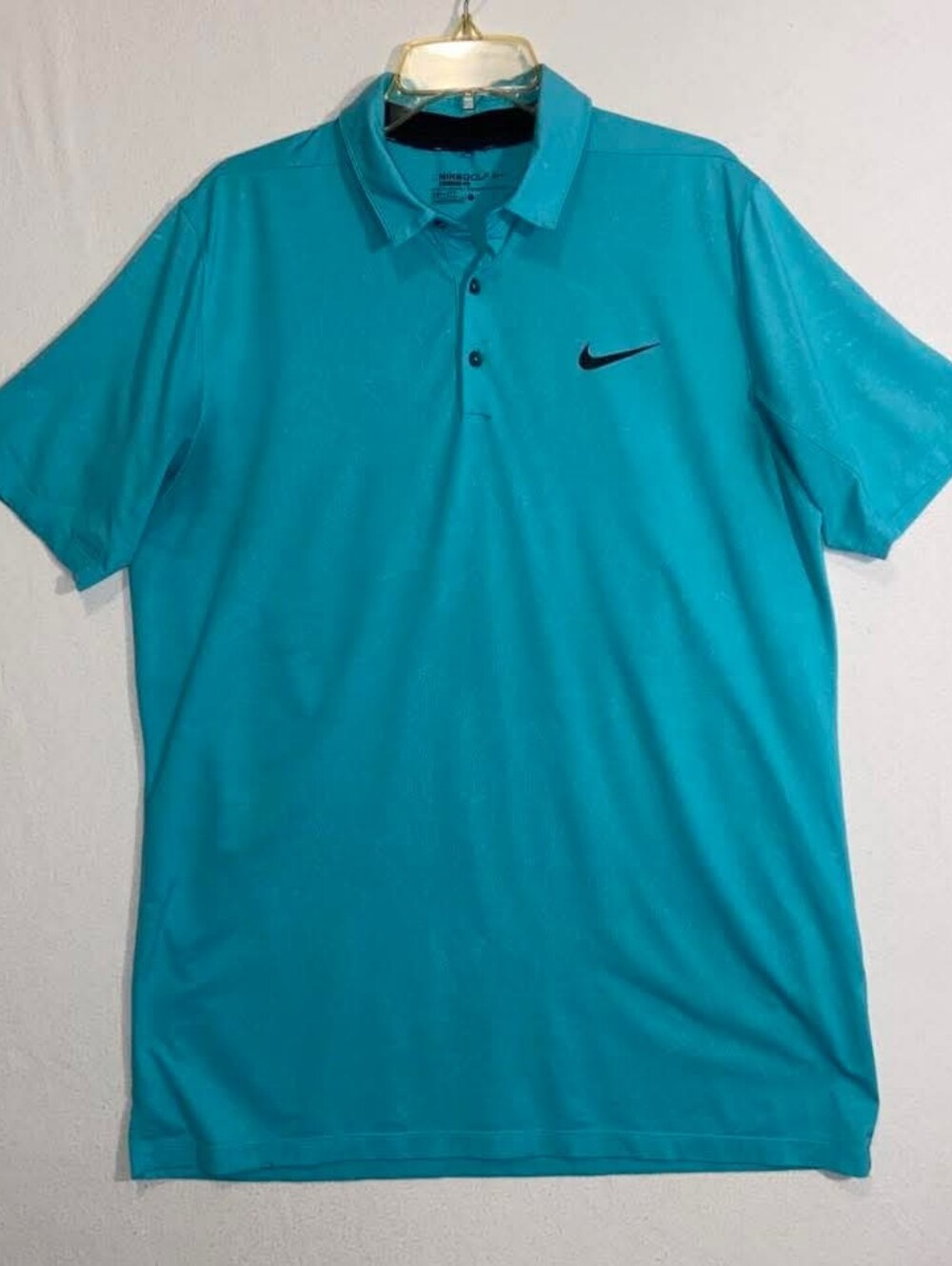Nike Men’s Teal Short-Sleeve Performance Polo